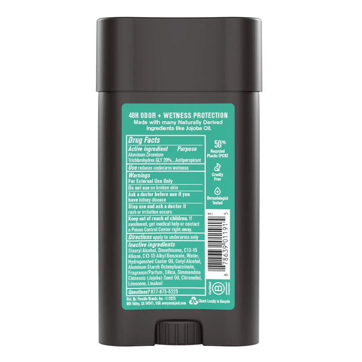 LIQUIDATION - Every Man Jack Sea Salt Deodorant - FINAL SALE/NO RETURNS***