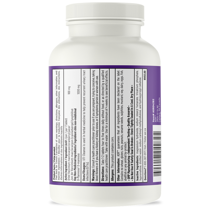 AOR UTI Cleanse Capsules