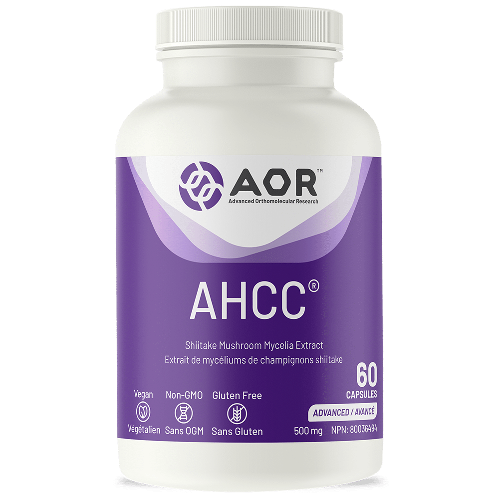 AOR AHCC Shiitake Mushroom Mycelia Extract Capsules