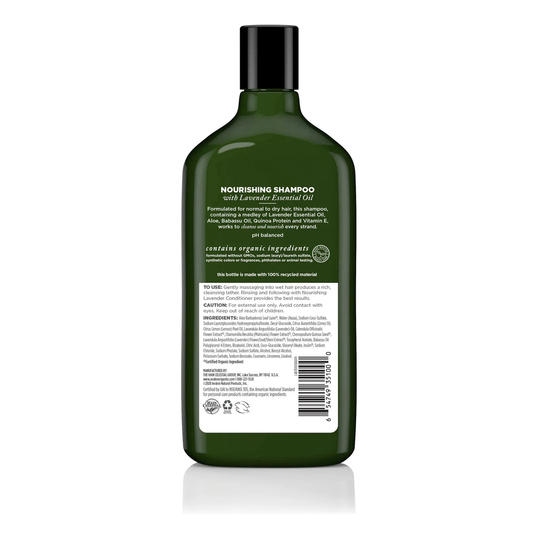 Avalon Organics Nourishing Lavender Shampoo
