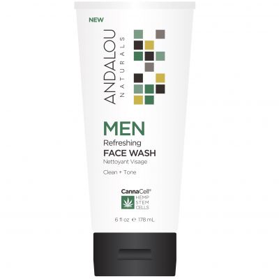 Andalou Naturals CannaCell® Men Refreshing Face Wash
