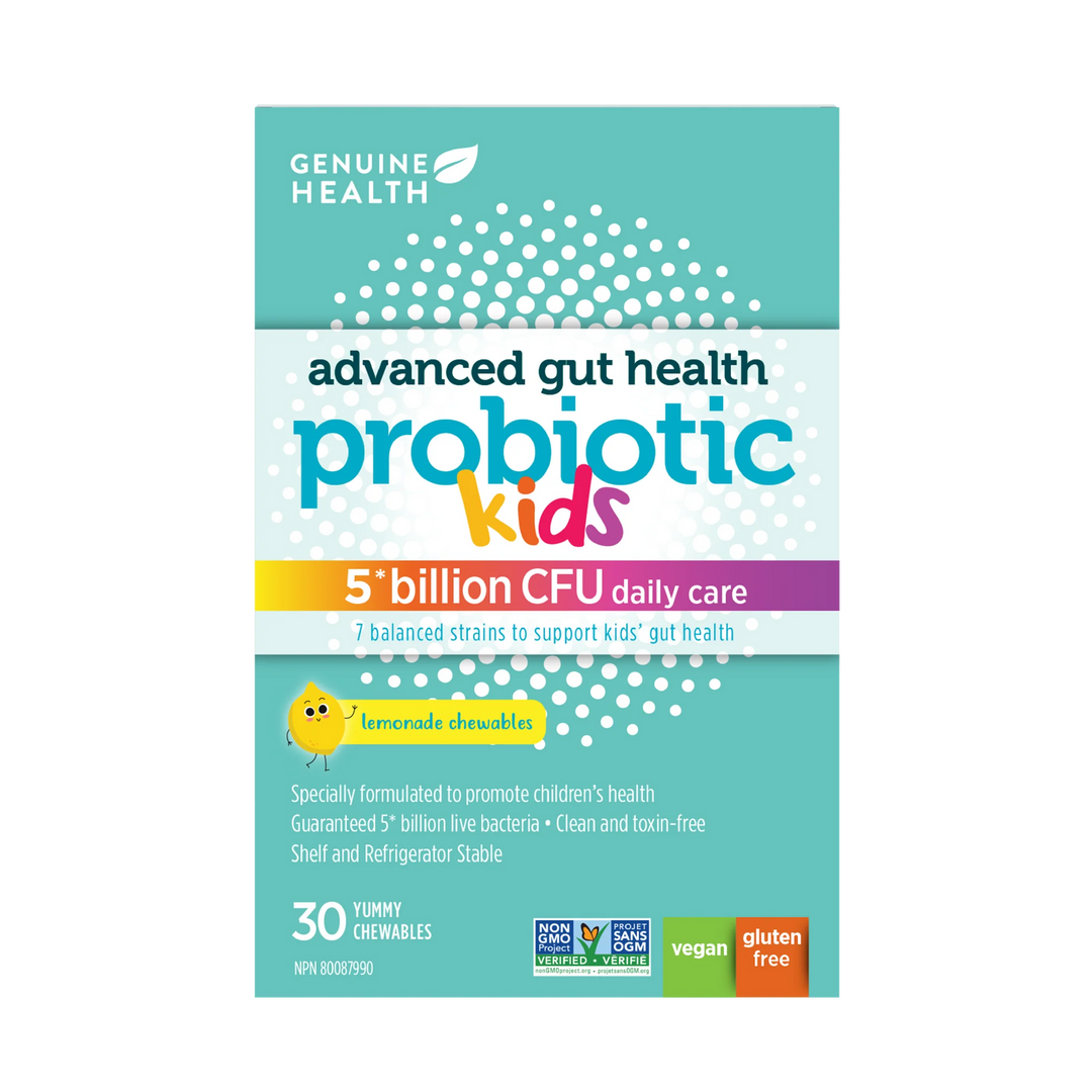 Genuine Health Advanced Gut Health Probiotic Kids Probiotic 5 Billion