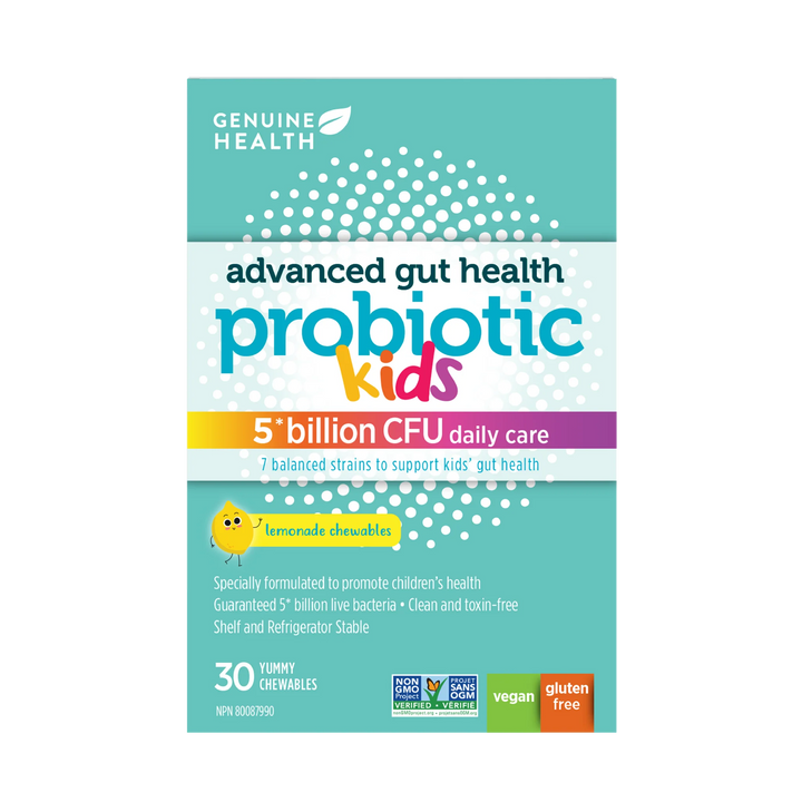 Genuine Health Advanced Gut Health Probiotic Kids Probiotic 5 Billion
