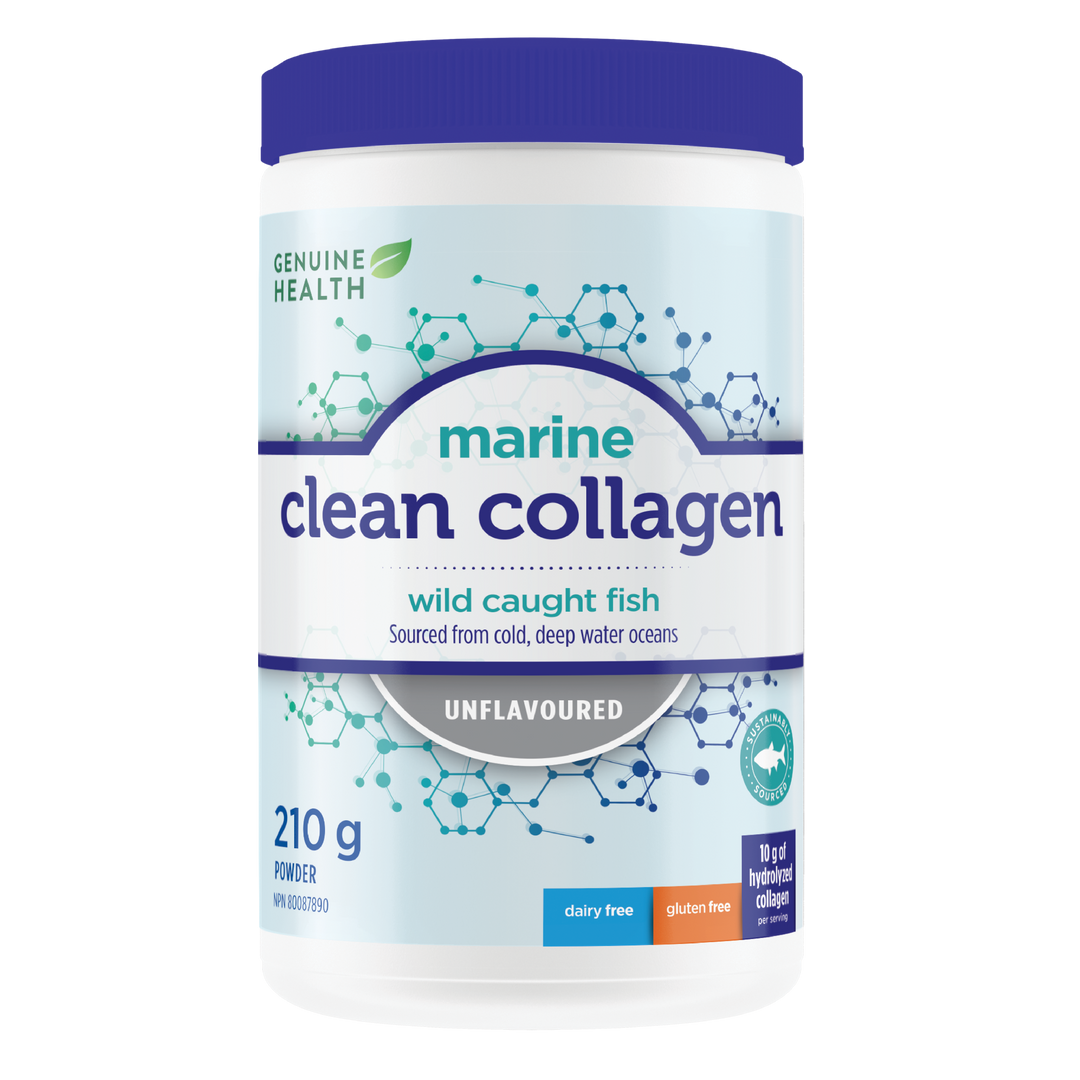 Genuine Health Clean Collagen Marine, Unflavored