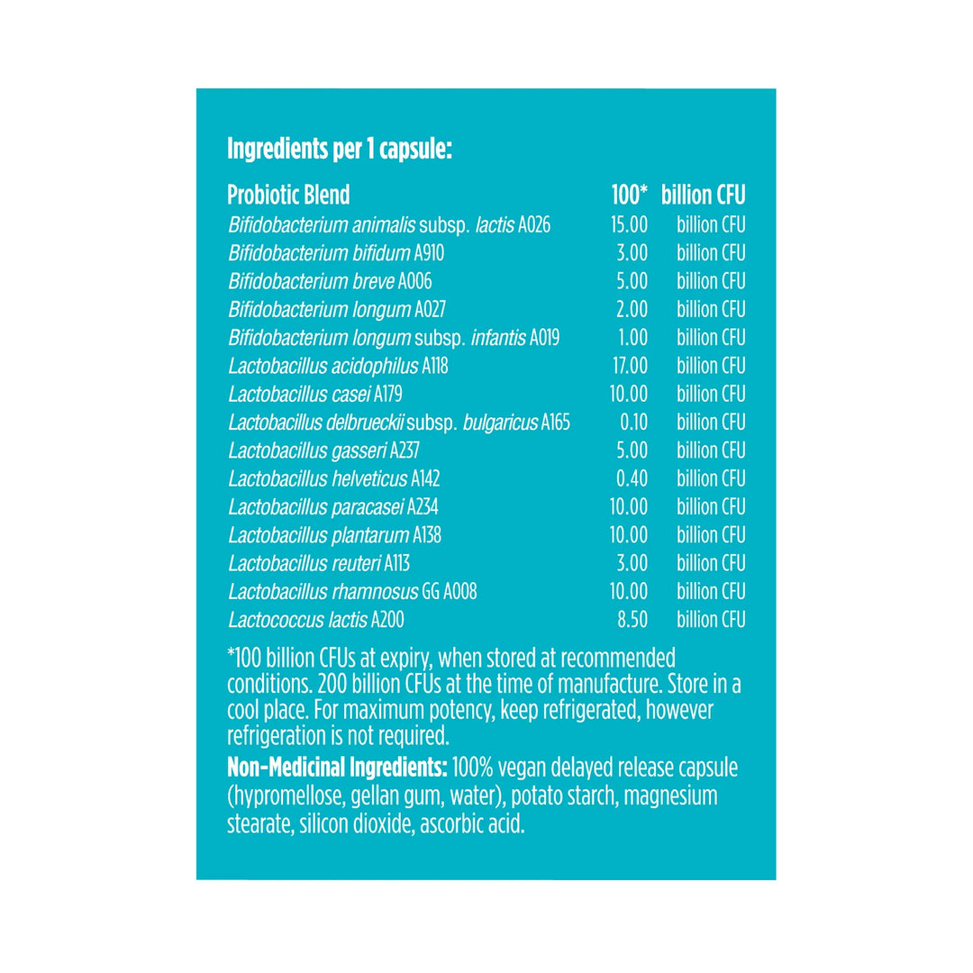 Genuine Health Advanced Gut Health Probiotic 100 Billion Restorative Care