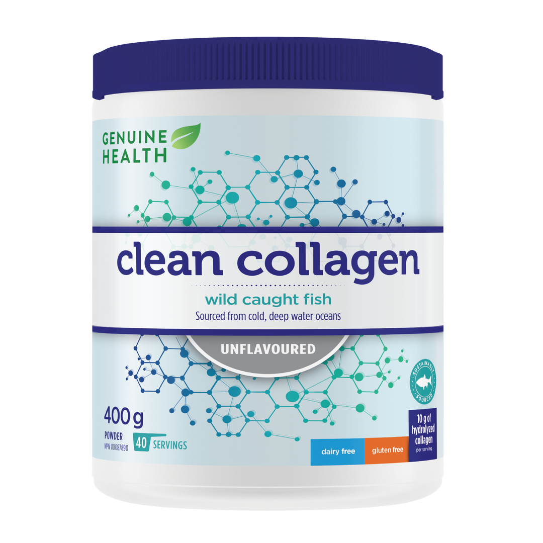 Genuine Health Clean Collagen Marine, Unflavored