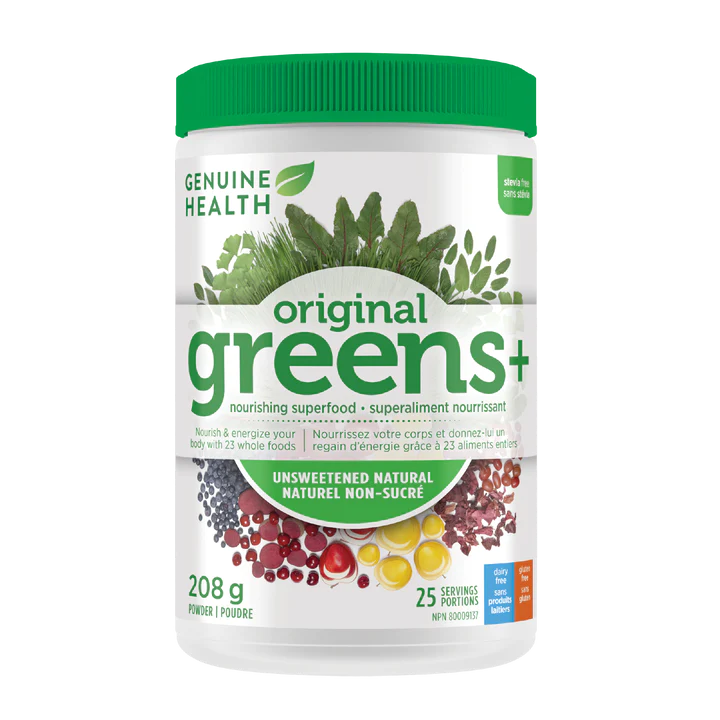 Genuine Health Greens+ Natural Unsweetned