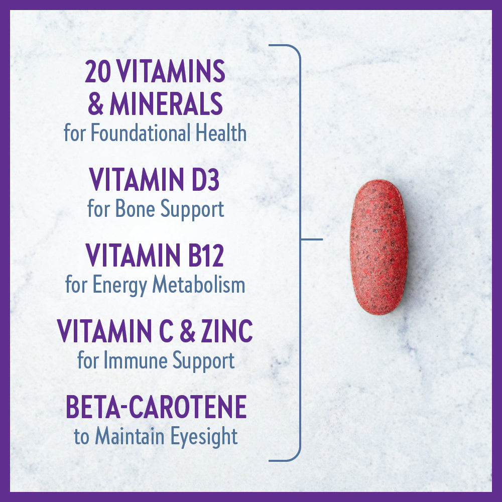 LIQUIDATION - New Chapter®  One Daily Every Men's Multivitamin 55+ - FINAL SALE/NO RETURNS***