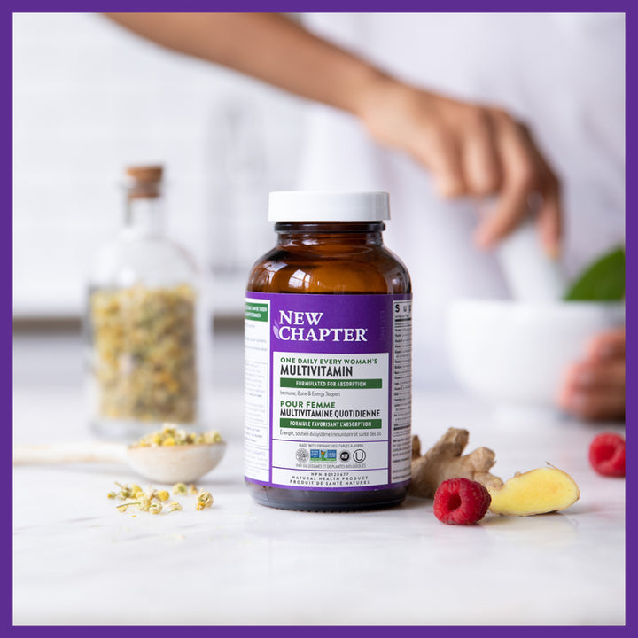 LIQUIDATION - New Chapter® One Daily Every Woman's Multivitamin - FINAL SALE/NO RETURNS***