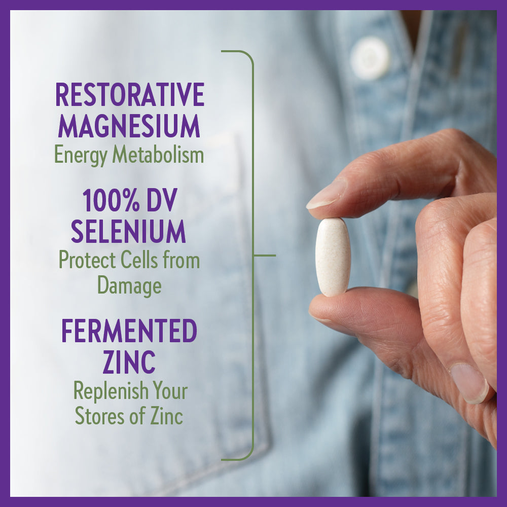 New Chapter® Magnesium + Selenium & Zinc