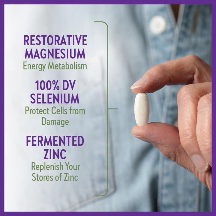 New Chapter® Magnesium + Selenium & Zinc