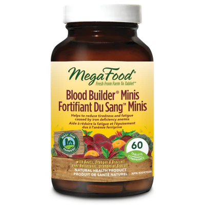LIQUIDATION - MegaFood Blood Builder Minis - FINAL SALE/NO RETURNS***