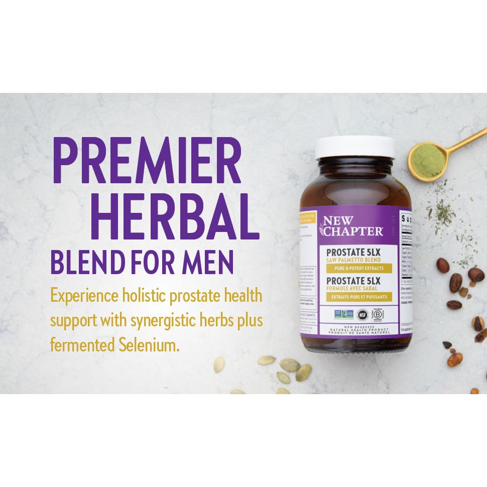 New Chapter® Prostate 5LX Saw Palmetto Blend