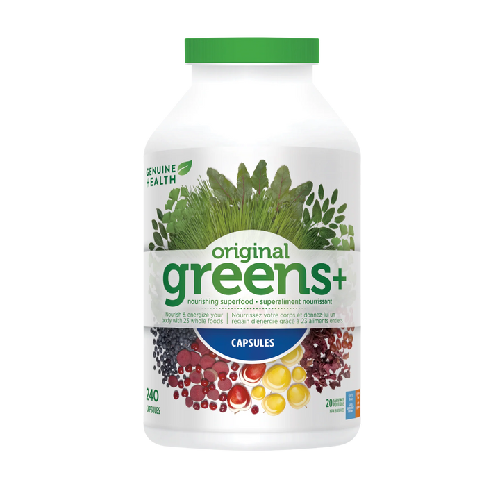 Genuine Health Greens+ Capsules