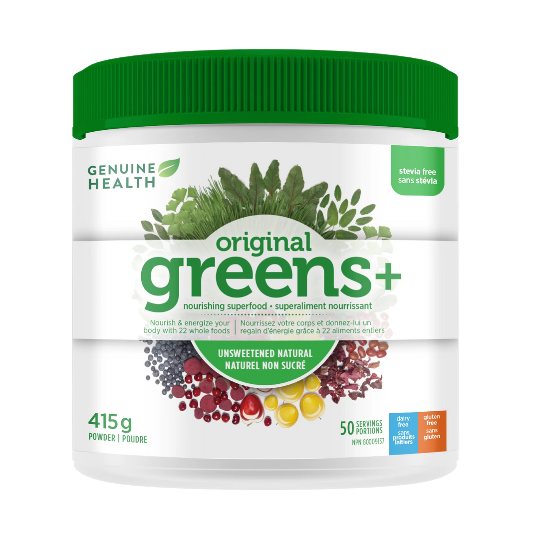 Genuine Health Greens+ Natural Unsweetned