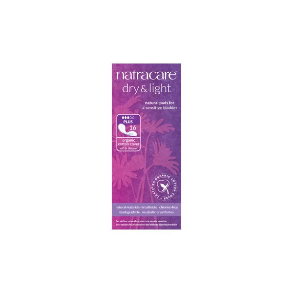Natracare®  Dry & Light Plus Incontinence Pads