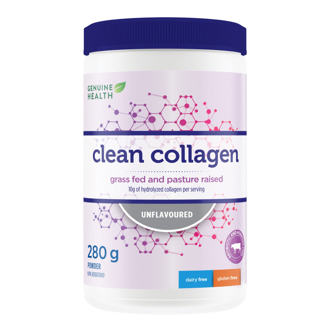 Genuine Health Clean Collagen Bovine, Unflavored