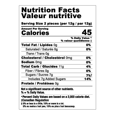 The Ginger People Gin-gins Super Strength Ginger Candy 45 g