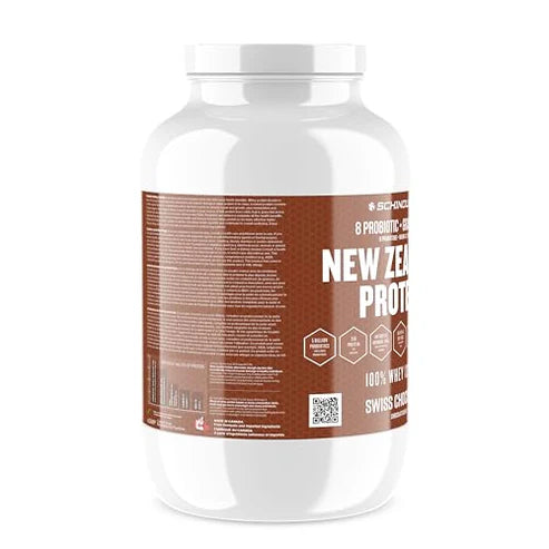 Schinoussa Probiotic Grass Fed New Zealand Whey Protein Swiss Chocolate - 910 g