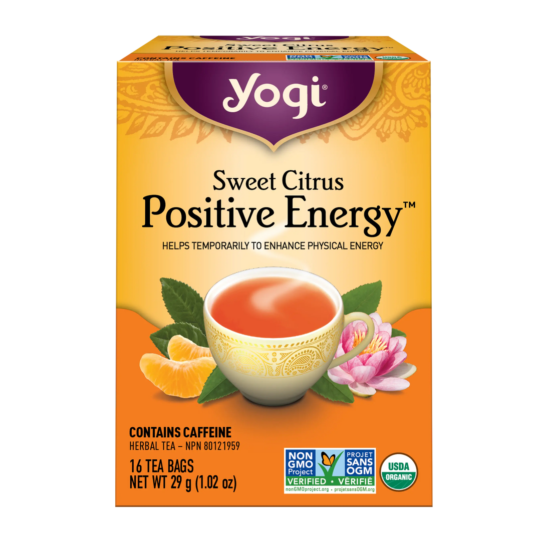 Yogi® Sweet Citrus Positive Energy Tea