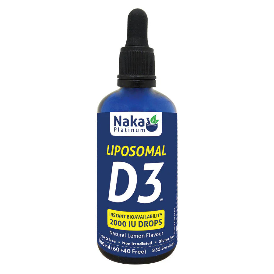 Naka Platinum Liposomal D3 2000 IU Sublingual