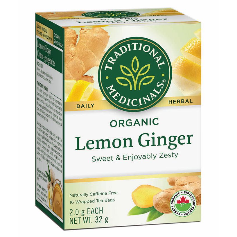 Traditional Medicinals® Lemon Ginger Tea