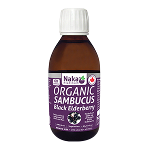 LIQUIDATION - Naka Platinum Organic Sambucus Black Elderberry - FINAL SALE/NO RETURNS***
