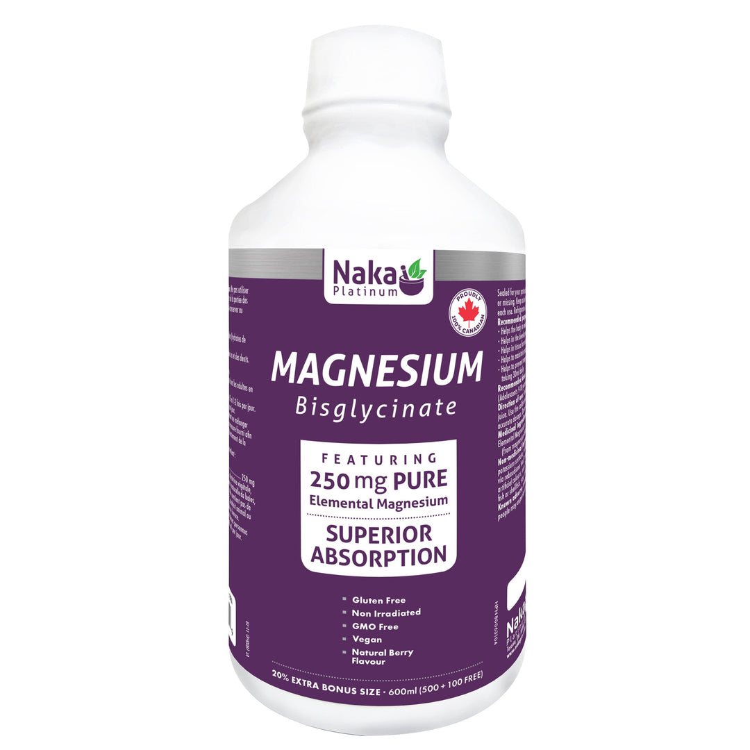 Naka Platinum Magnesium Bisglycinate 250 mg