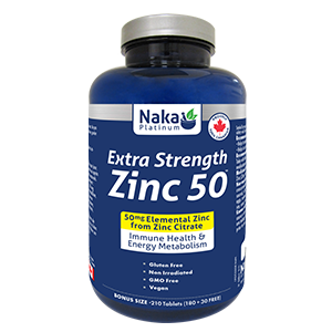 Naka Platinum Zinc 50 Extra Strength