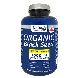 Naka Platinum Organic Black Seed Oil 500mg