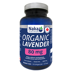 Naka Platinum Organic Lavender 80 mg