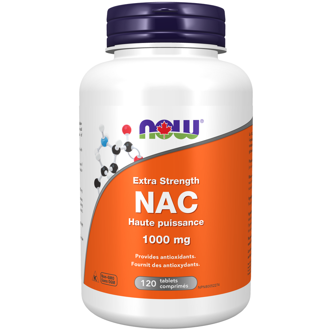 NOW® Supplements NAC (N-Acetyl Cysteine) 1000mg