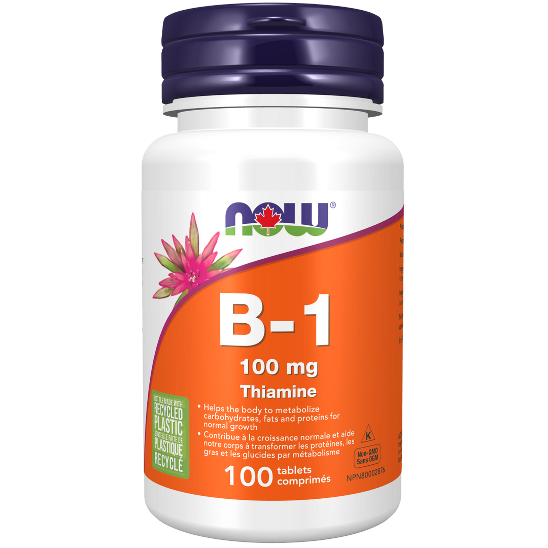 NOW® Supplements B-1 100mg