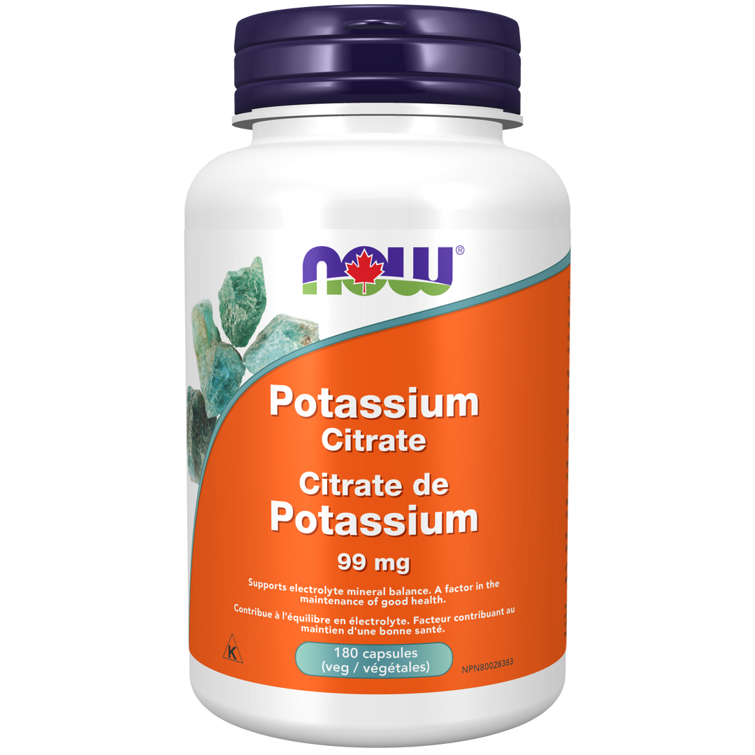 NOW® Supplements Potassium Citrate 99mg