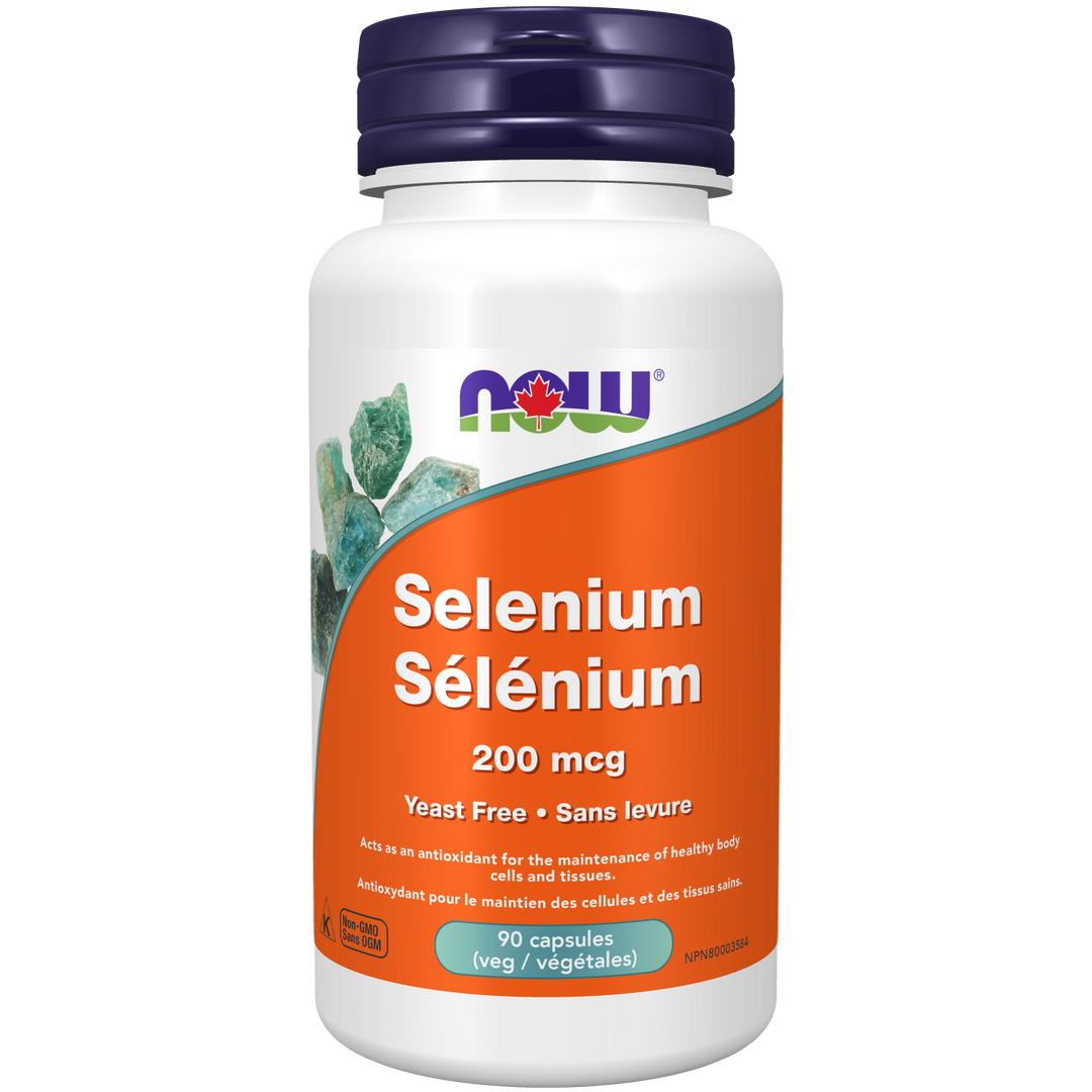 NOW® Supplements Selenium 200mcg