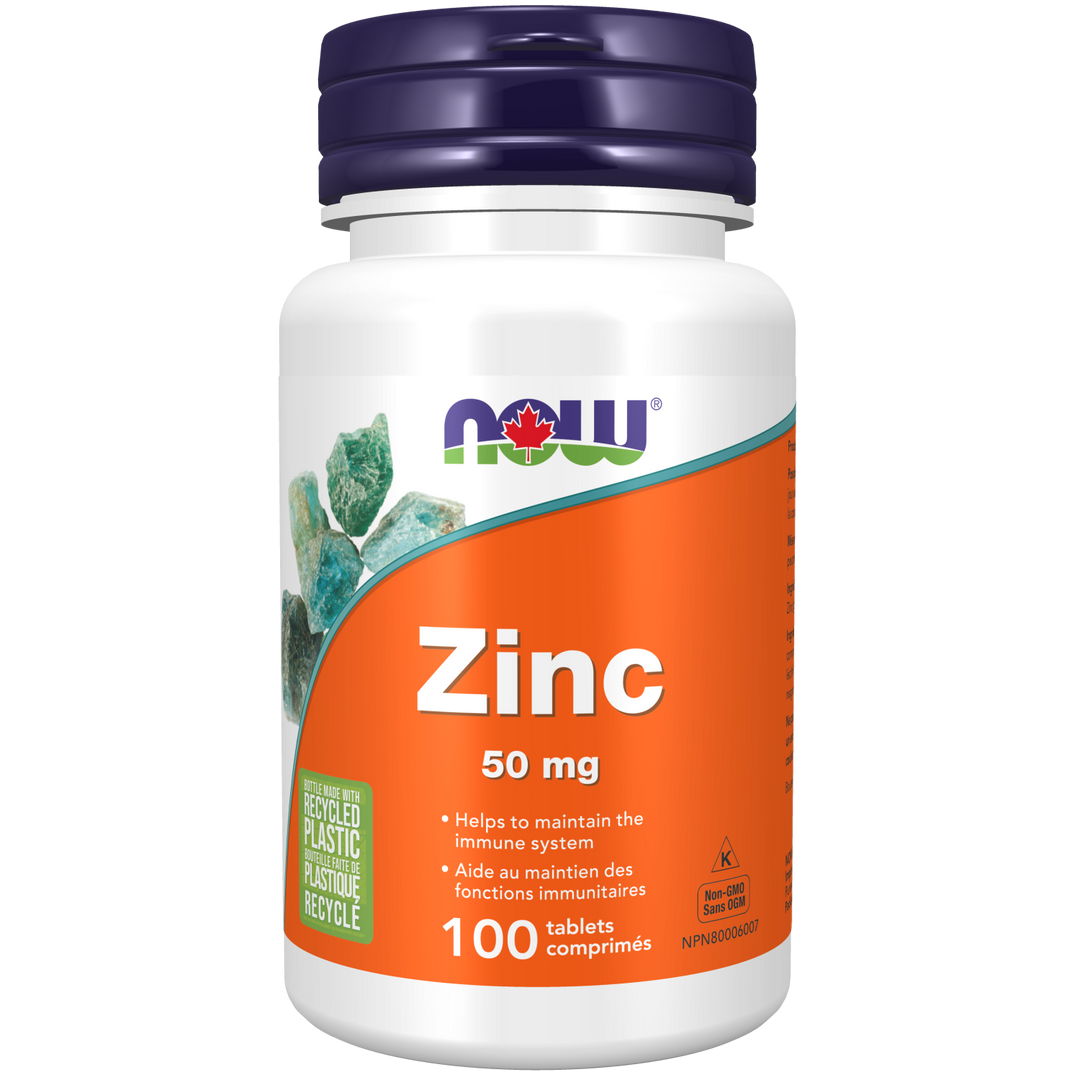 NOW® Supplements Zinc Gluconate 50mg