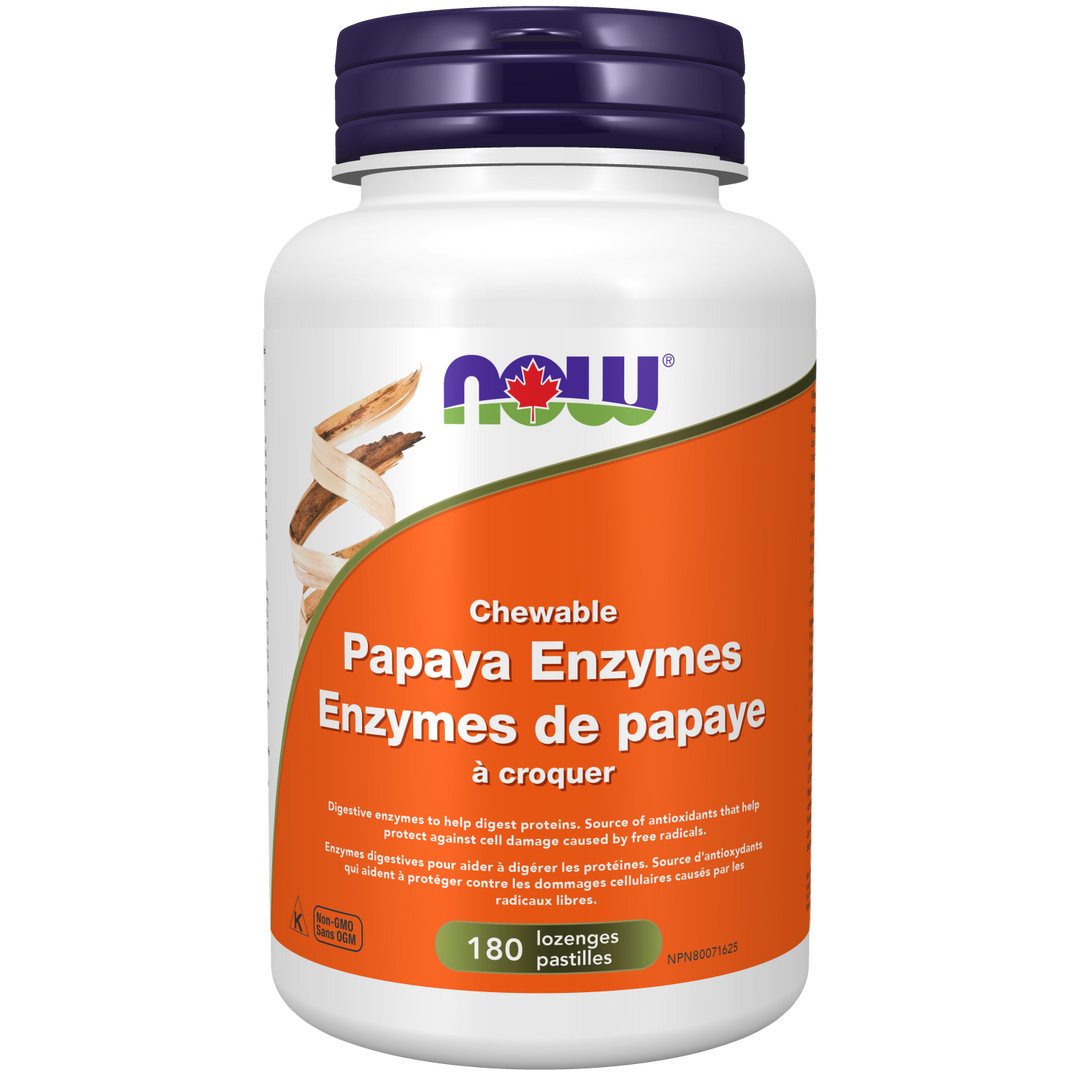 NOW® Supplements Papaya Enzyme