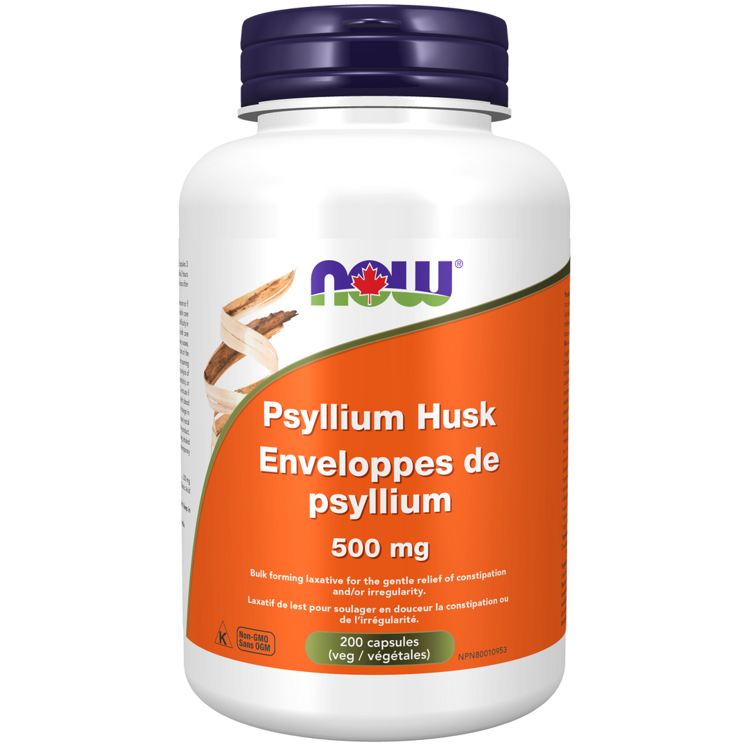NOW® Supplements Psyllium Husk 500mg