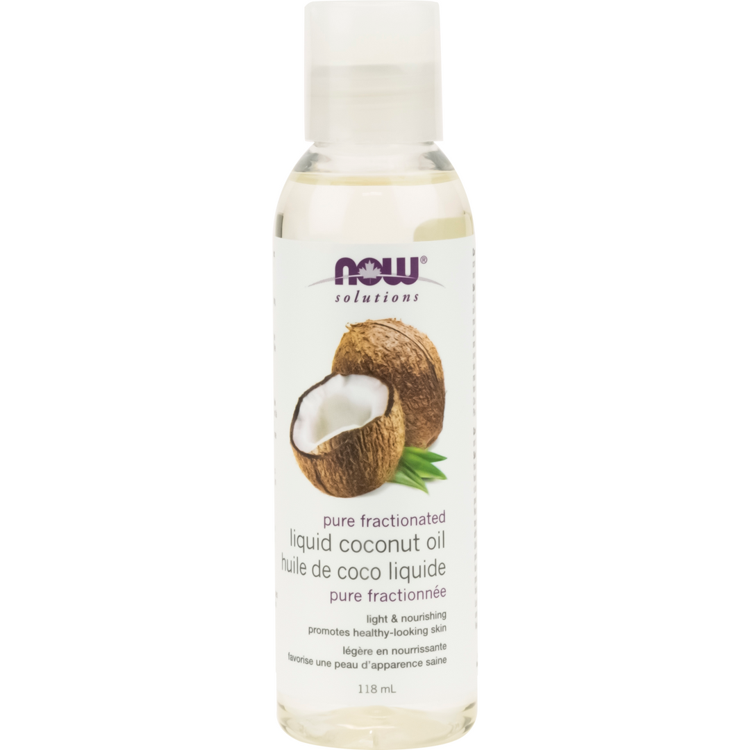 NOW® Solutions Fractionated Liquid Coconut Oil