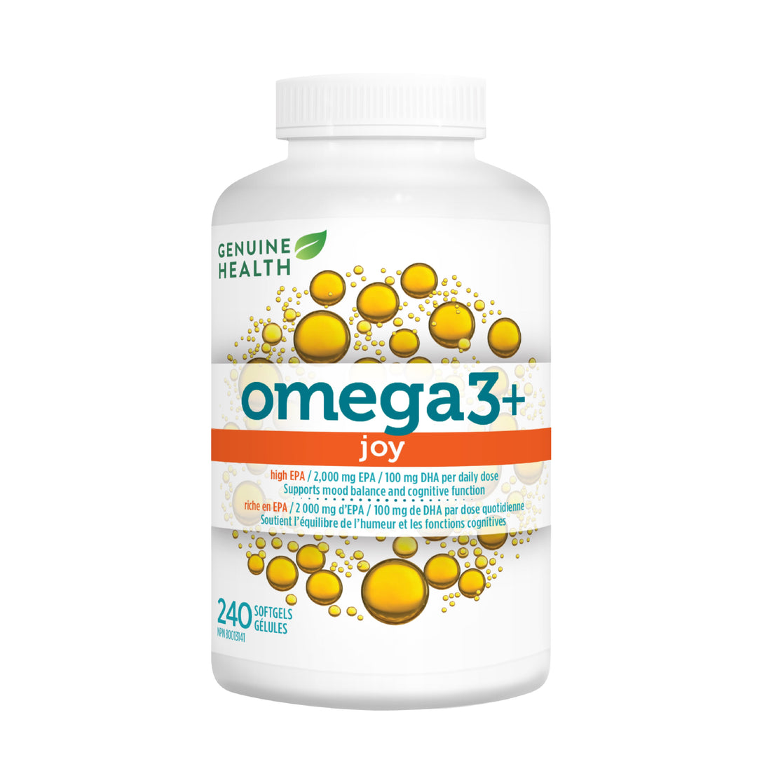 Genuine Health Omega 3+ Joy 2000 mg EPA, 100 mg DHA 240 softgels