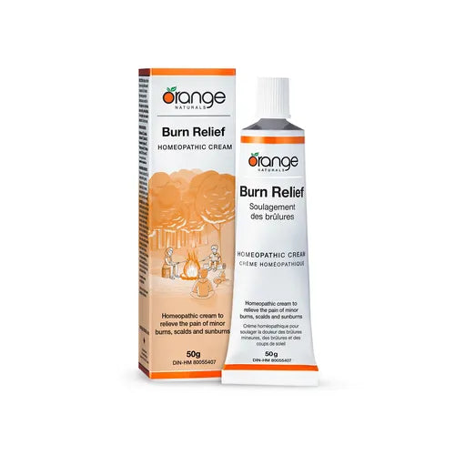 Orange Naturals Burn Relief Homeopathic Cream