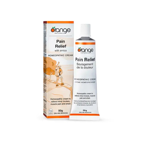 Orange Naturals Pain Relief with arnica Homeopathic Cream