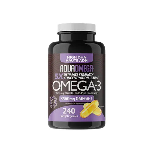 AquaOmega  5X Omega3, High DHA 3560 mg