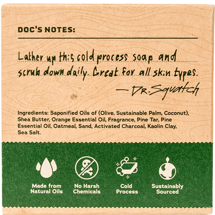 Dr. Squatch Soap Bar Pine Tar™
