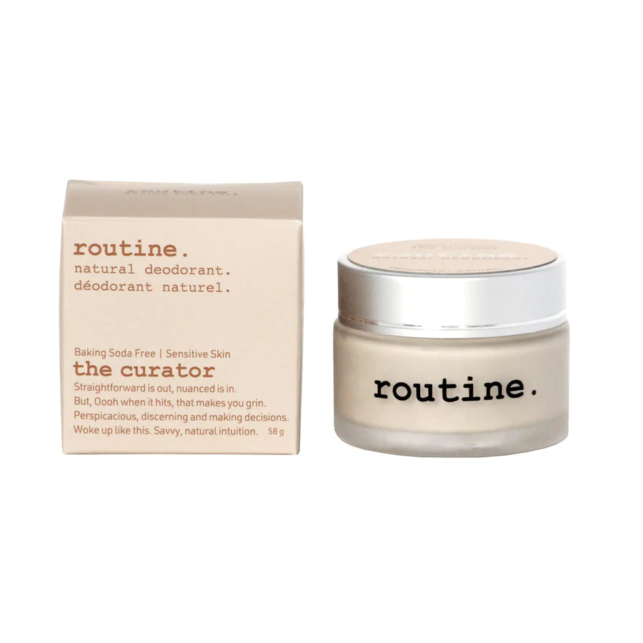 Routine The Curator natural deodorant without baking soda