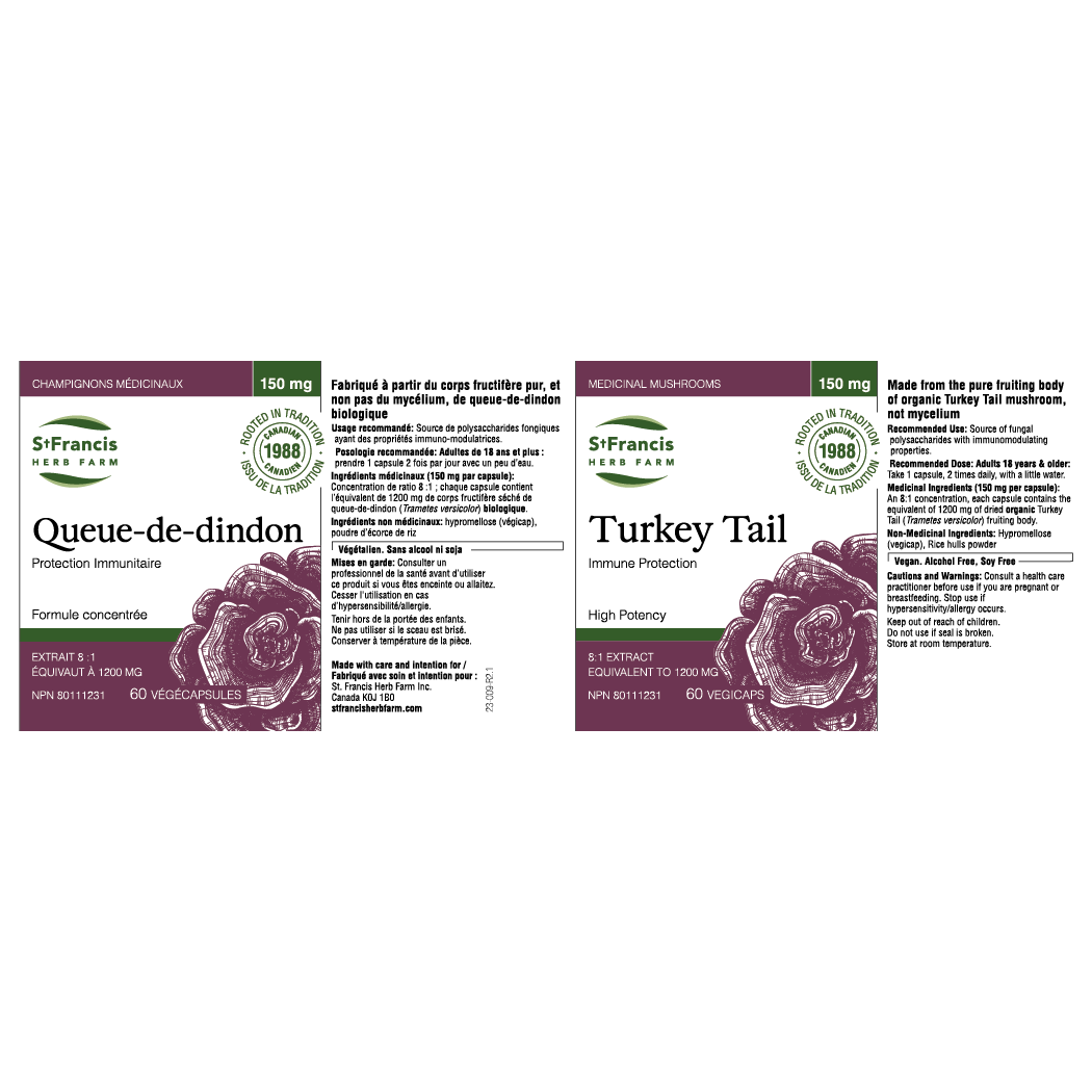 St Francis Herb Farm Turkey Tail Mushroom