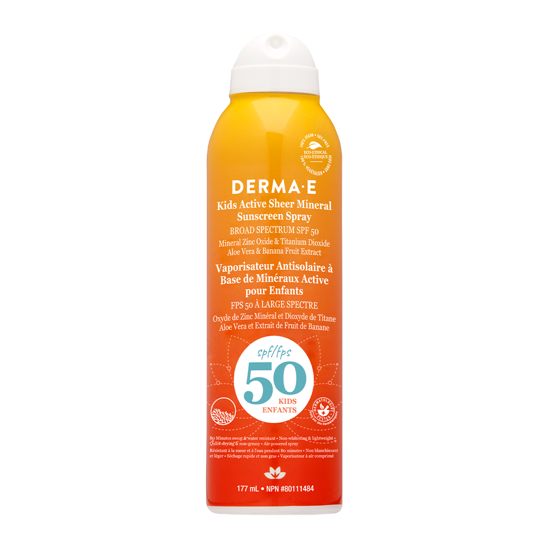 Derma-E Kids Active Mineral Sunscreen Spray SPF 50
