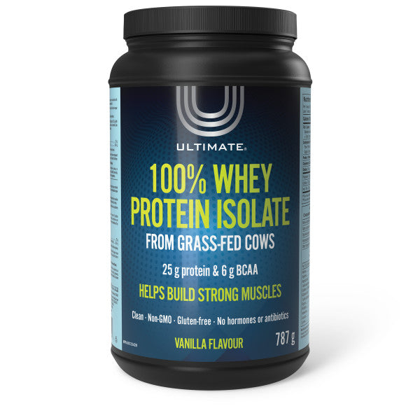 Ultimate 100% Whey Protein Isolate Powder Vanilla