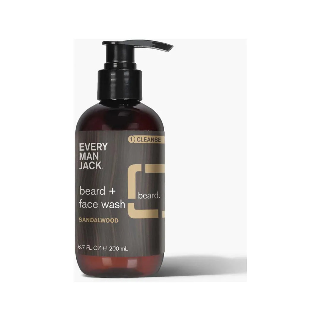 Every Man Jack Sandalwood Beard + face wash