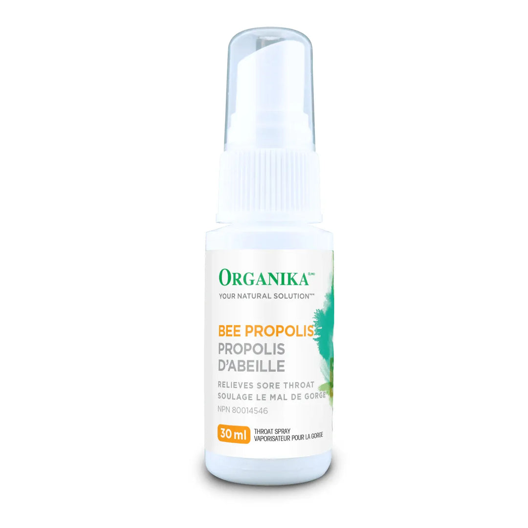 Organika® Bee Propolis Throat Spray Alcohol Base